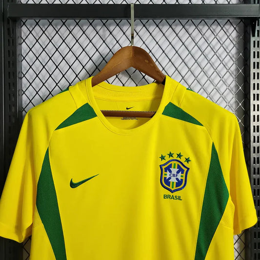 BRAZIL 2002 HOME SHIRT