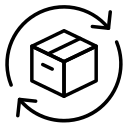 30 days return icon